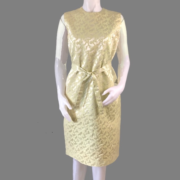 vintage brocade dress